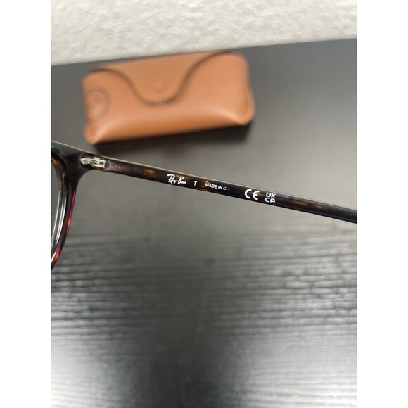 Ray Ban RB5406F 2012 Havana Square Unisex Full Rim 54-18-150mm Eyeglasses Frames - Picture 5 of 8